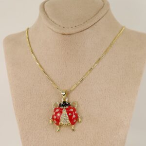 Lant cu pandativ placat cu aur 14K Model LL370 – 55 cm