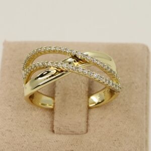 Inel placat cu aur 14K Model NX098 - Xuping