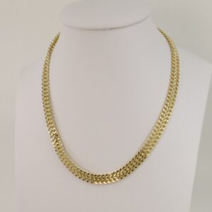 Lant placat cu aur 14K Model LL346 – 60 cm