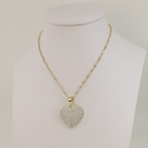 Lant cu pandativ placat cu aur 14K Model LL350 – 50 cm