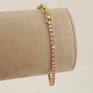 Bratara placata cu aur 14K model BB321 - 19 cm