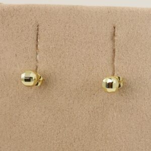 Cercei placati cu aur 14K model CJ298 - 0,3 cm