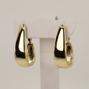 Cercei placati cu aur 14K model CJ320 - 2,3 cm