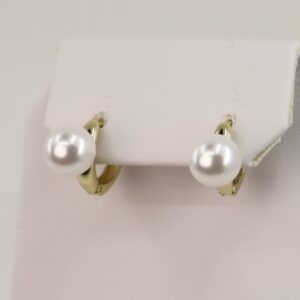 Cercei placati cu aur 14K model CJ311 - 1,2 cm