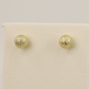 Cercei placati cu aur 14K model CJ335 - 0,2 cm