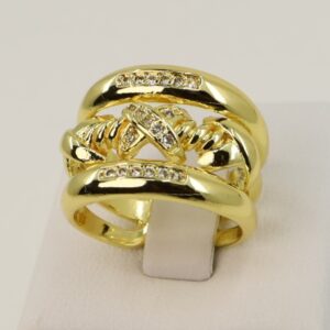 Inel placat cu aur 14K Model NX138