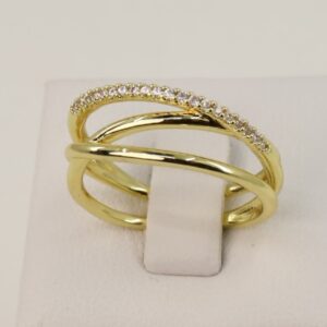 Inel placat cu aur 14K Model NX136