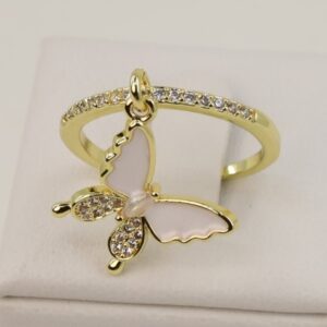 Inel placat cu aur 14K Model NX135