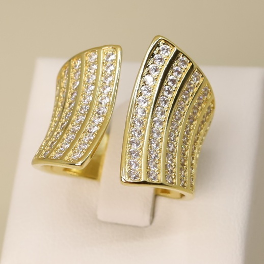 Inel placat cu aur 14K Model NX355
