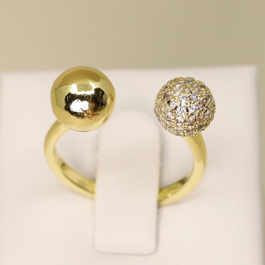 Inel placat cu aur 14K Model NX354