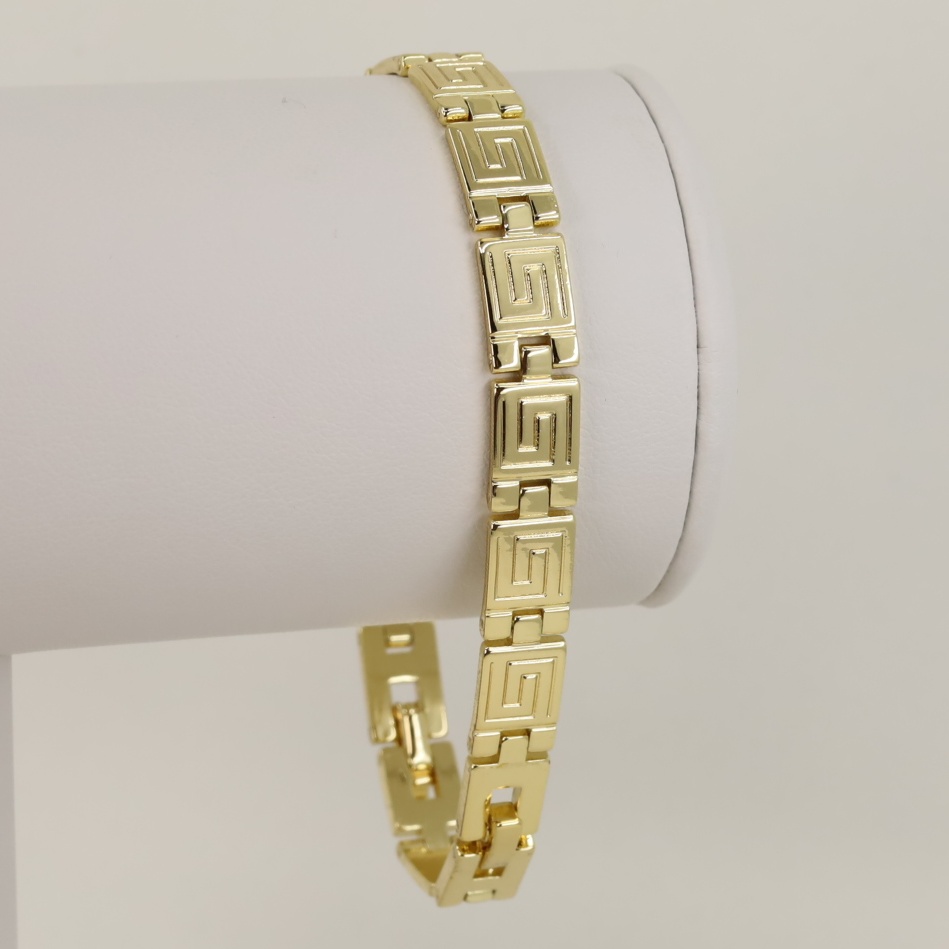 Bratara placata cu aur 14K model BF006 - dimensiune 21 cm