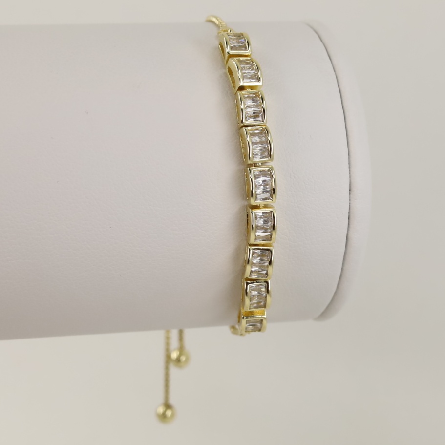 Bratara placata cu aur 14K model BF020 - reglabila