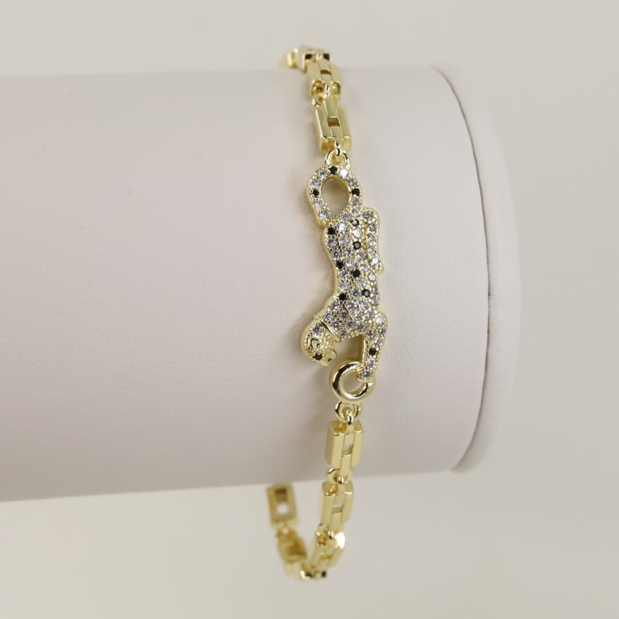 Bratara placata cu aur 14K model BF001 - dimensiune 19 cm