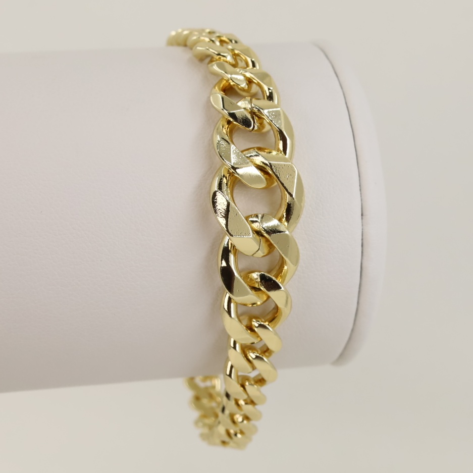 Bratara placata cu aur 14K model BF007 - dimensiune 19 cm