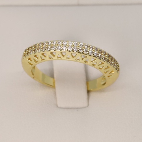 Inel placat cu aur 14K Model NX381