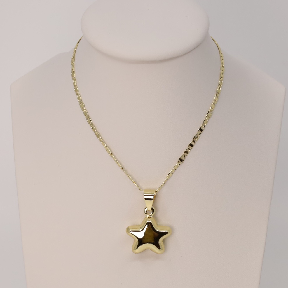 Lant cu pandativ placat cu aur 14K Model LL632 - dimensiune 45 cm
