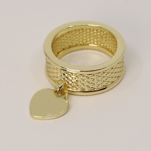 Inel placat cu aur 14K Model NE070