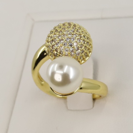 Inel placat cu aur 14K Model NX402