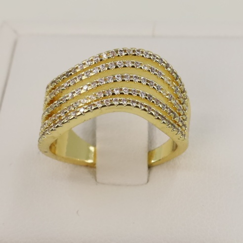 Inel placat cu aur 14K Model NX397