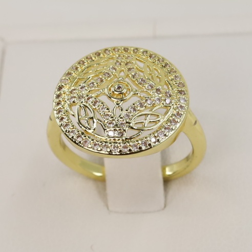 Inel placat cu aur 14K Model NX393