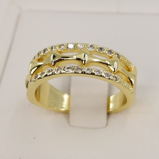 Inel placat cu aur 14K Model NX396