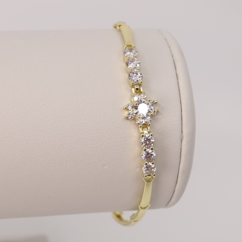 Bratara placata cu aur 14K model BF196 - dimensiune 19 cm