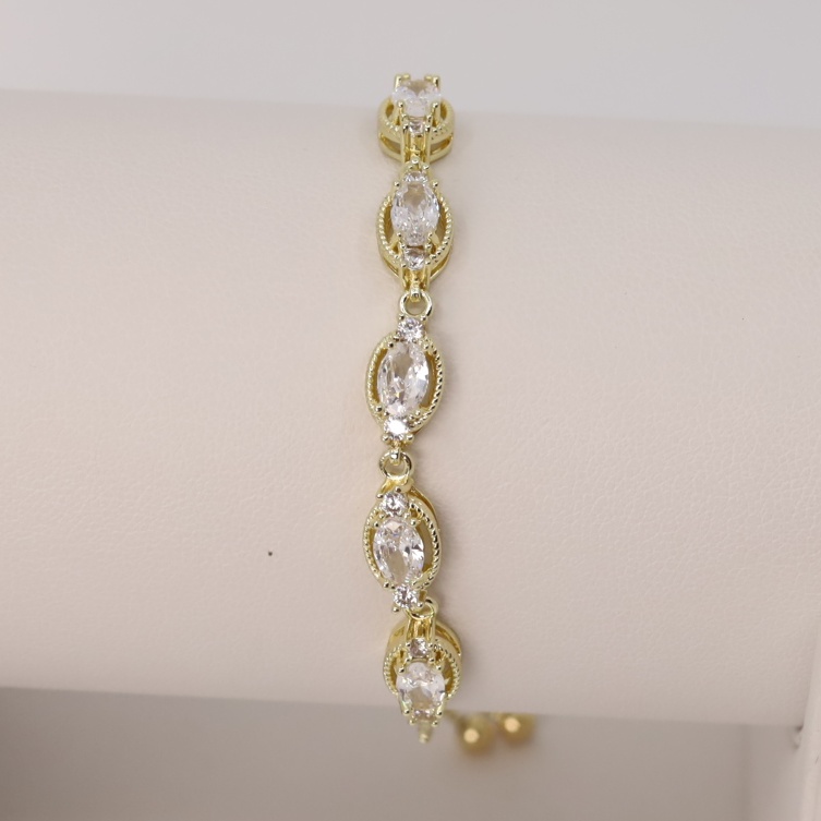 Bratara placata cu aur 14K model BF219 - reglabila