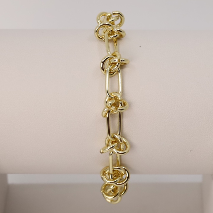 Bratara placata cu aur 14K model BF205 - dimensiune 21 cm