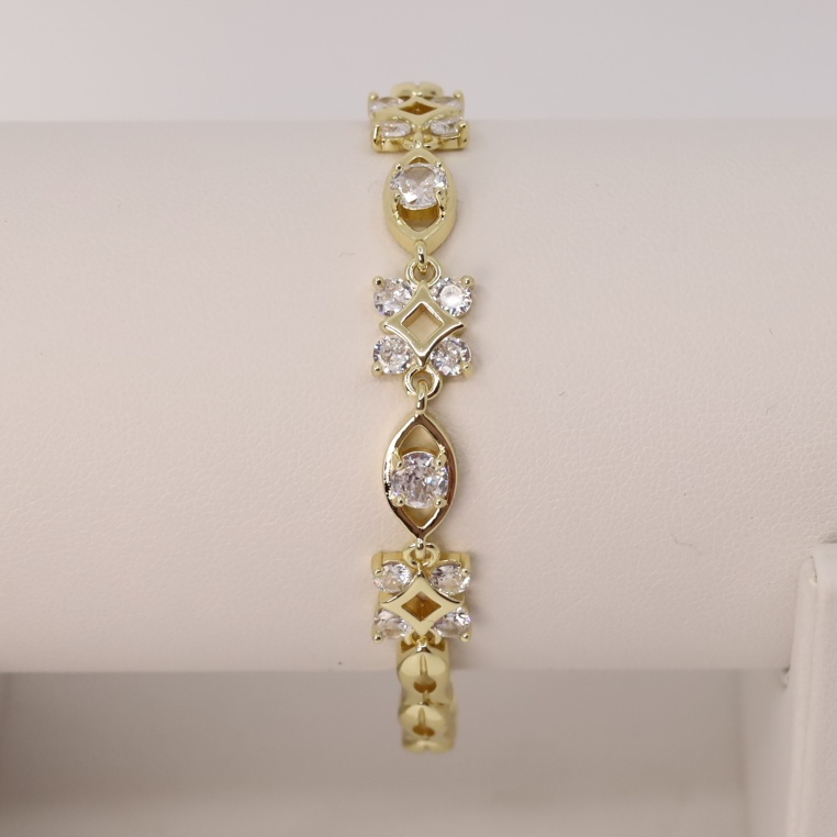 Bratara placata cu aur 14K model BF209 - dimensiune 19 cm