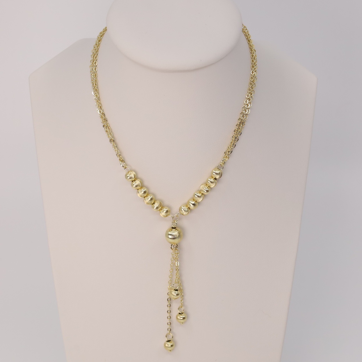 Lant colier placat cu aur 14K Model LL709 - dimensiune 45 cm
