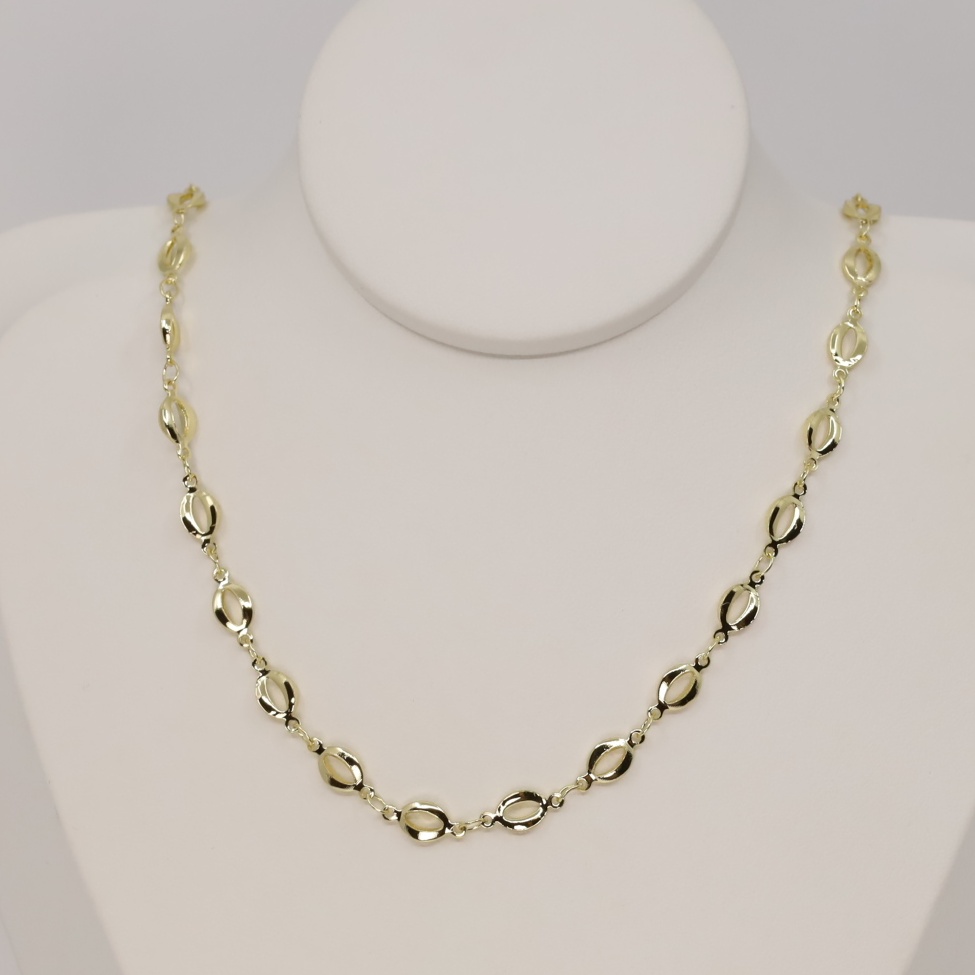 Lant cu pandativ placat cu aur 14K Model LL739 - dimensiune 45 cm