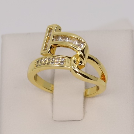 Inel placat cu aur 14K Model NX449
