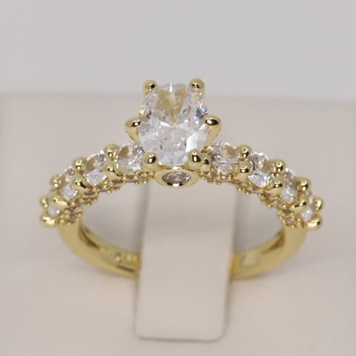 Inel placat cu aur 14K Model NX443