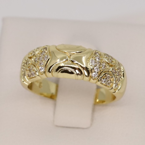 Inel placat cu aur 14K Model NX436