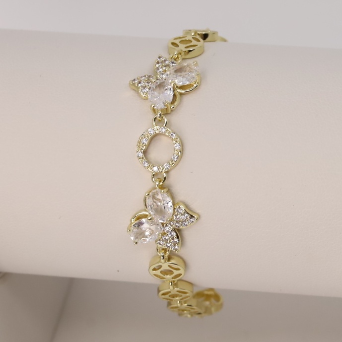 Bratara placata cu aur 14K model BF299 - dimensiune 19 cm