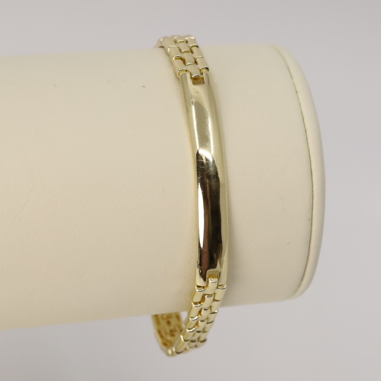 Bratara placata cu aur 14K model BF313 - dimensiune 19 cm