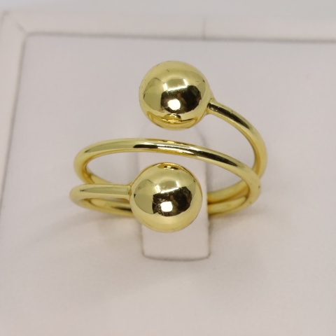 Inel placat cu aur 14K Model NX467