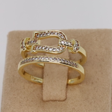 Inel placat cu aur 14K Model NX508