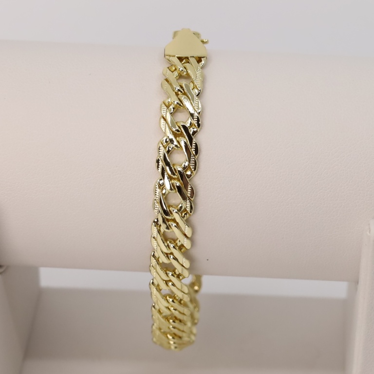 Bratara placata cu aur 14K model BF406 - dimensiune 21 cm