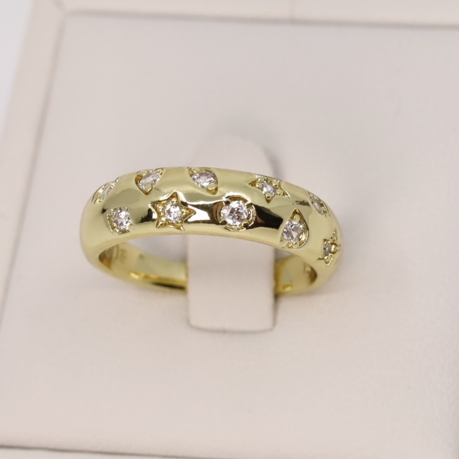 Inel placat cu aur 14K Model NX550 - Xuping