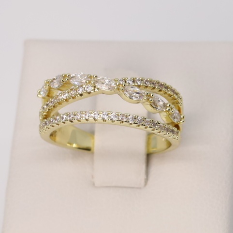 Inel placat cu aur 14K Model NX521 - Xuping