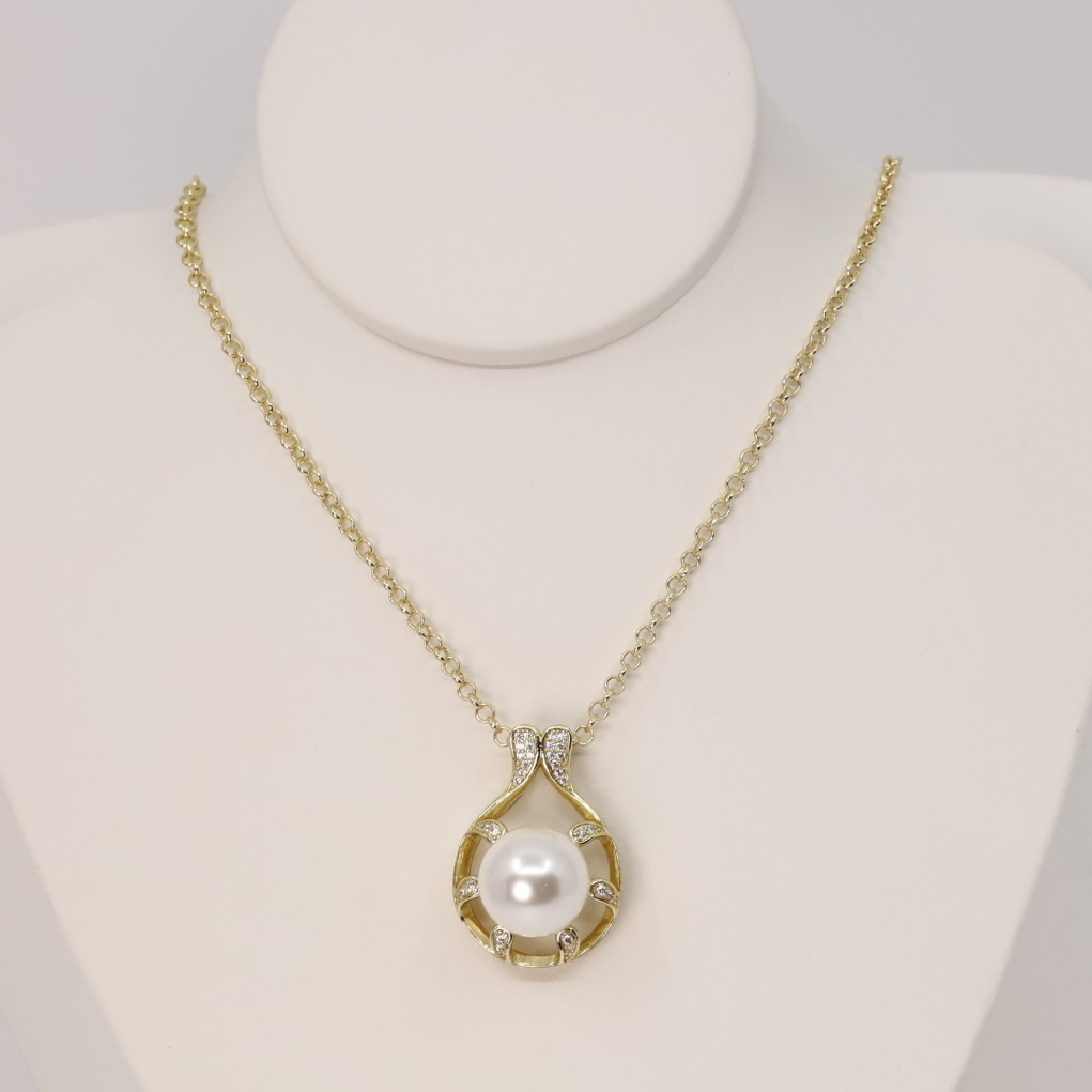 Lant cu pandativ placat cu aur 14K Model LD058 – 45 cm