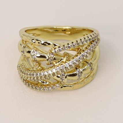 Inel placat cu aur 14K Model NX587 - Xuping