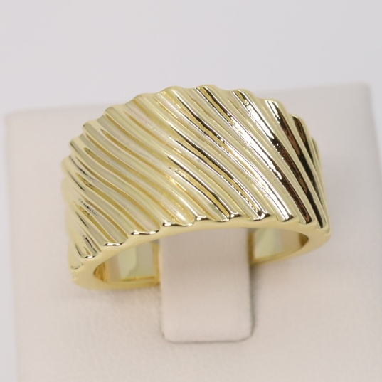 Inel placat cu aur 14K Model NE072