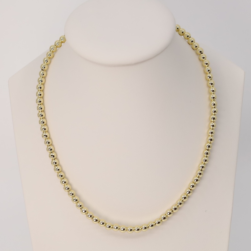 Lant colier placat cu aur 14K Model LD068 – 50 cm