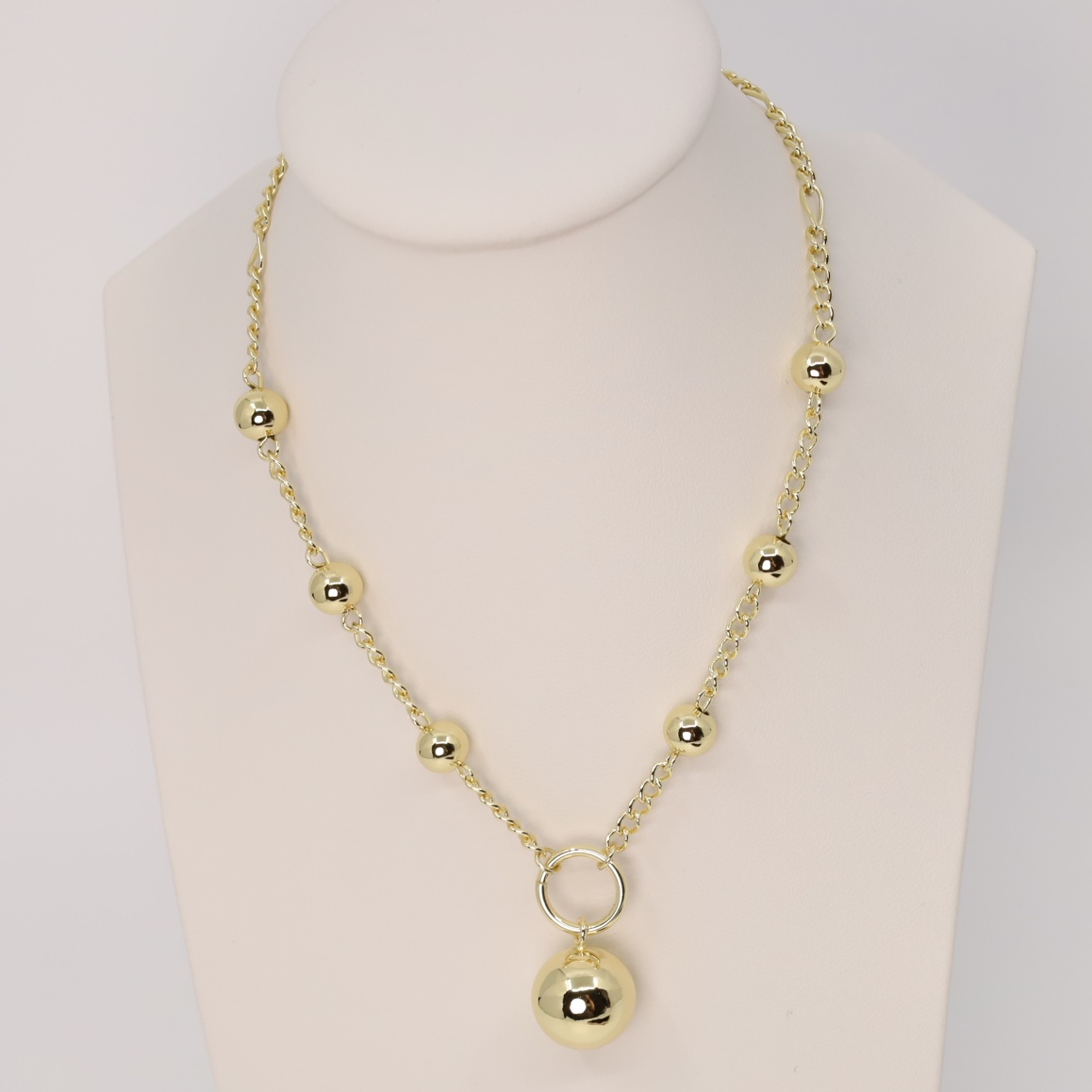 Lant colier placat cu aur 14K Model LD064 – 45 cm
