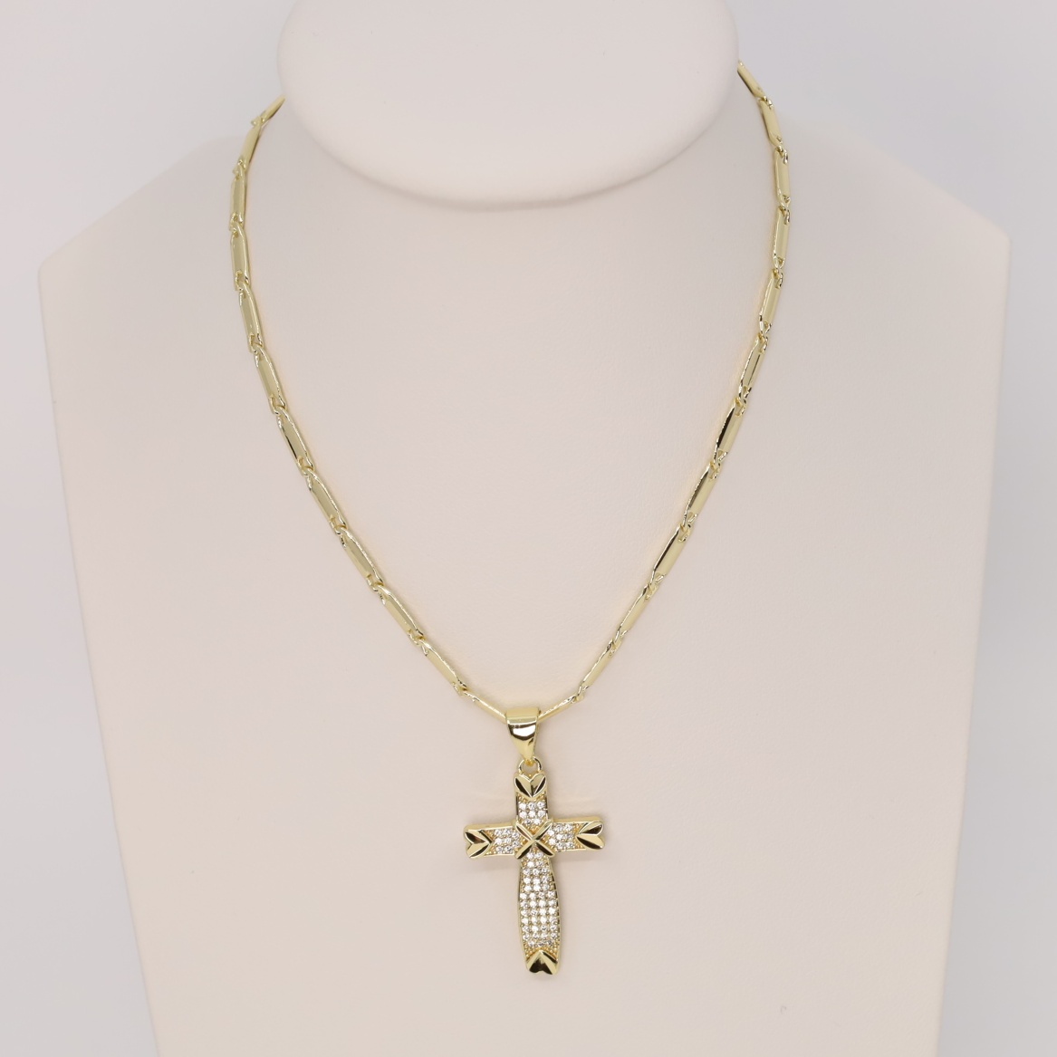 Lant cu pandativ placat cu aur 14K Model LD077 – 45 cm