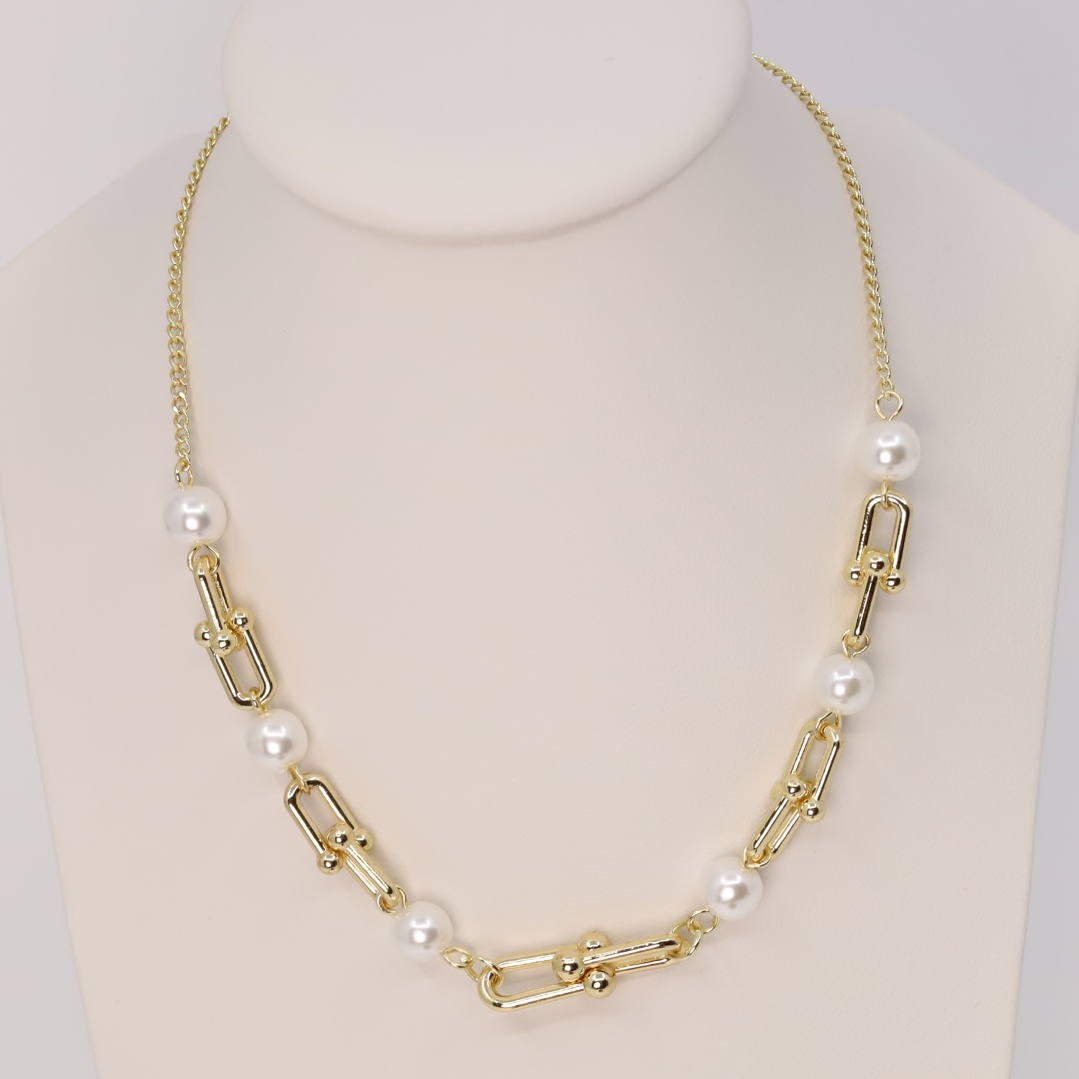 Lant colier placat cu aur 14K Model LD066 – 45 cm