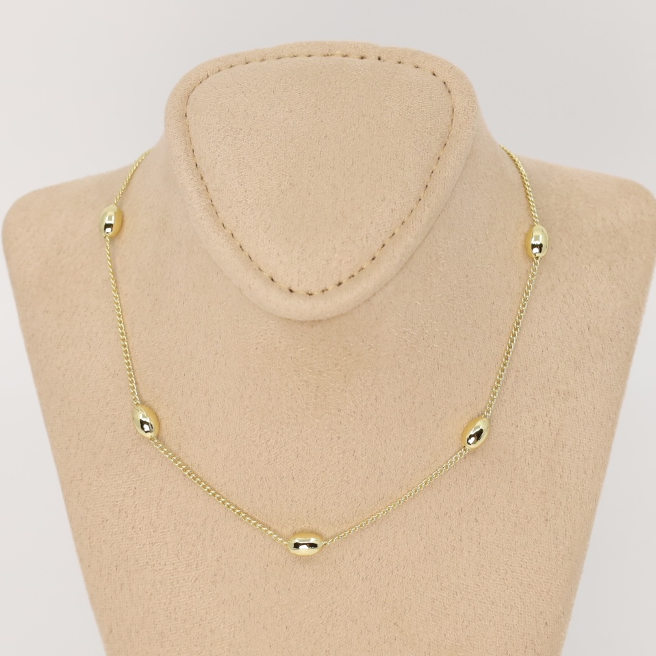 Lant placat cu aur 14K Model EEL071 - 55 cm