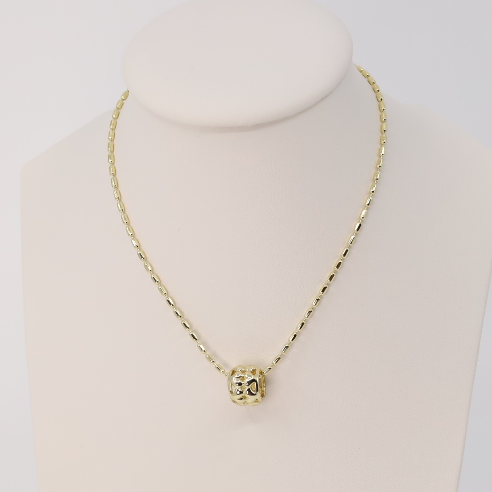 Lant cu pandativ placat cu aur 14K Model LD150 – 55 cm